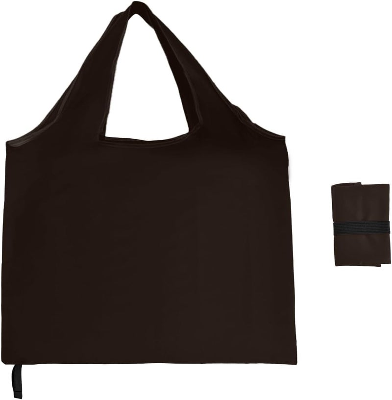 Criyar Foldable Shopping Bag, Washable Reusable Grocery with Holder, Nylon Tote Bags - Image 1
